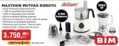 ARZUM MAXTHON MUTFAK ROBOTU